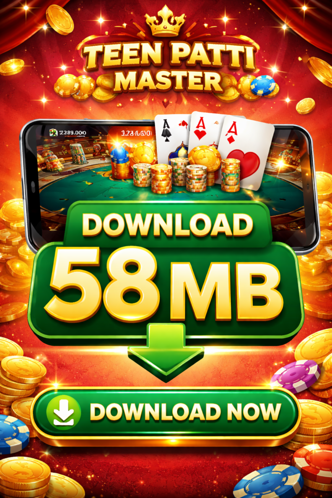 Teen Patti Master 58 MB